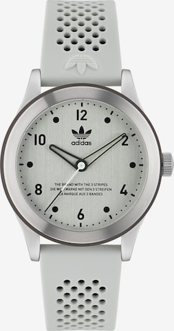 ADIDAS ORIGINALS Analog Watch 'CODE THREE' in White: front