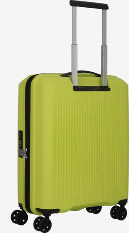 American Tourister Trolley 'AeroStep' in Groen