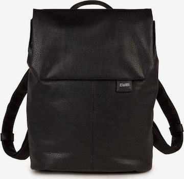 ZWEI Backpack 'Mademoiselle' in Black: front