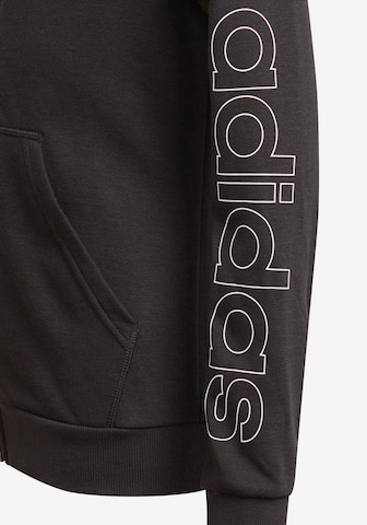 melns ADIDAS SPORTSWEAR Sportiska tipa jaka 'Essentials '