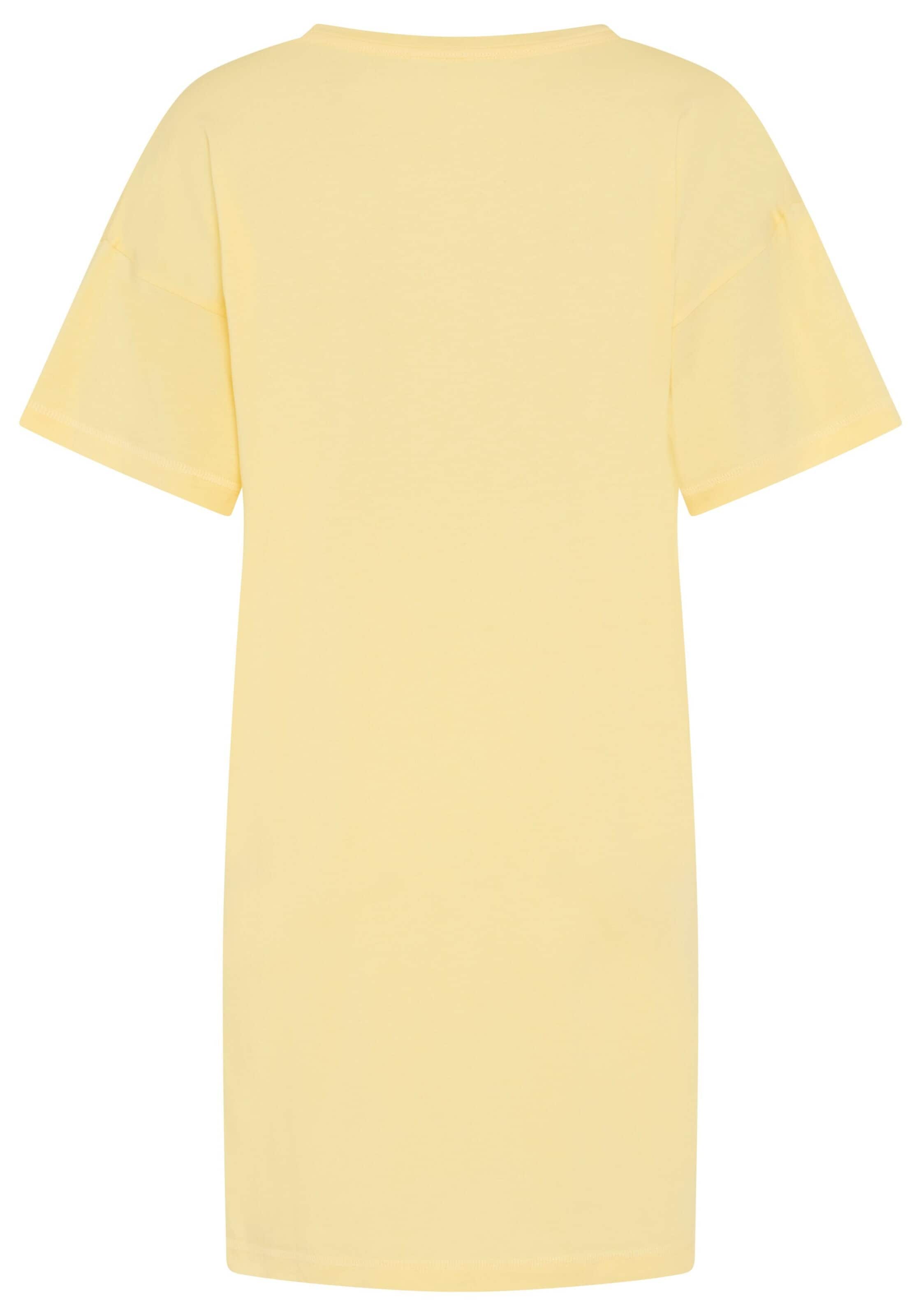 Camicia da notte di LSCN by LASCANA in giallo