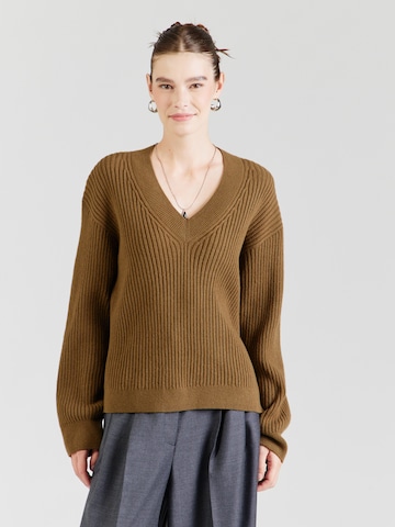 Marc O'Polo Sweater in Brown: front