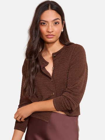Friends Like These Вязаная кофта в Коричневый: спереди