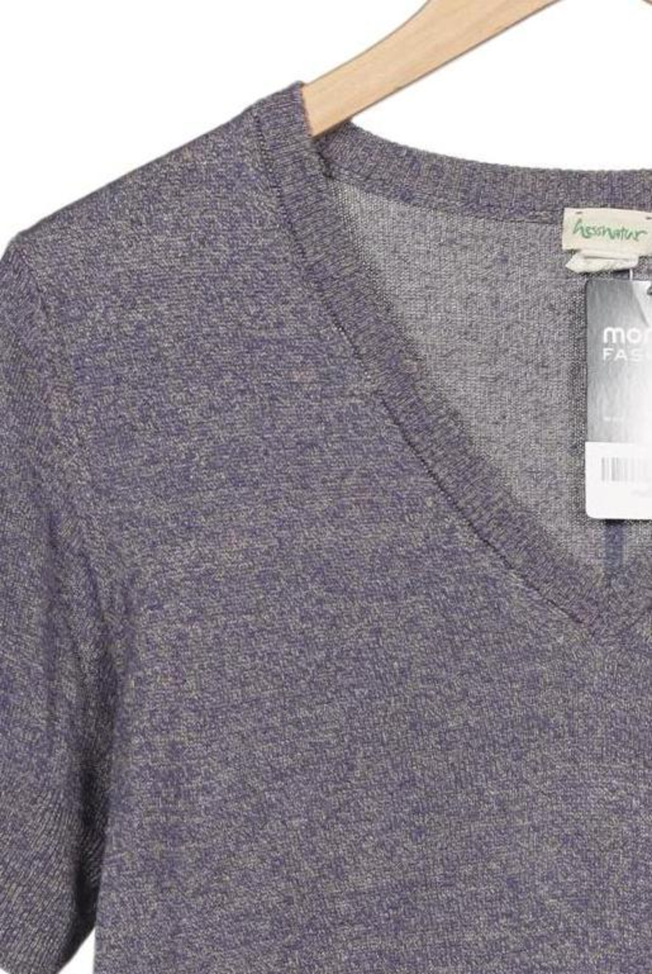 hessnatur Sweater & Cardigan in S in Grey