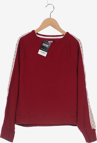 DKNY Sweatshirt & Zip-Up Hoodie in M in Red: front