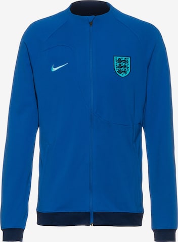 NIKE Training Jacket 'England Academy Pro Anthem' in Blue: front