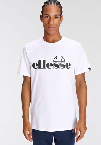 ELLESSE Majica 'Fuenti' | bela barva: sprednja stran