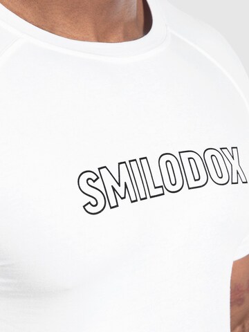 T-Shirt 'Timmy' Smilodox en blanc
