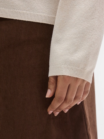 ONLY Carmakoma Trui 'CARLOYAL' in Beige