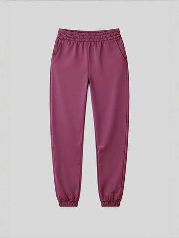 Tommy Life Tapered Nadrág 'Jogginghose' - lila