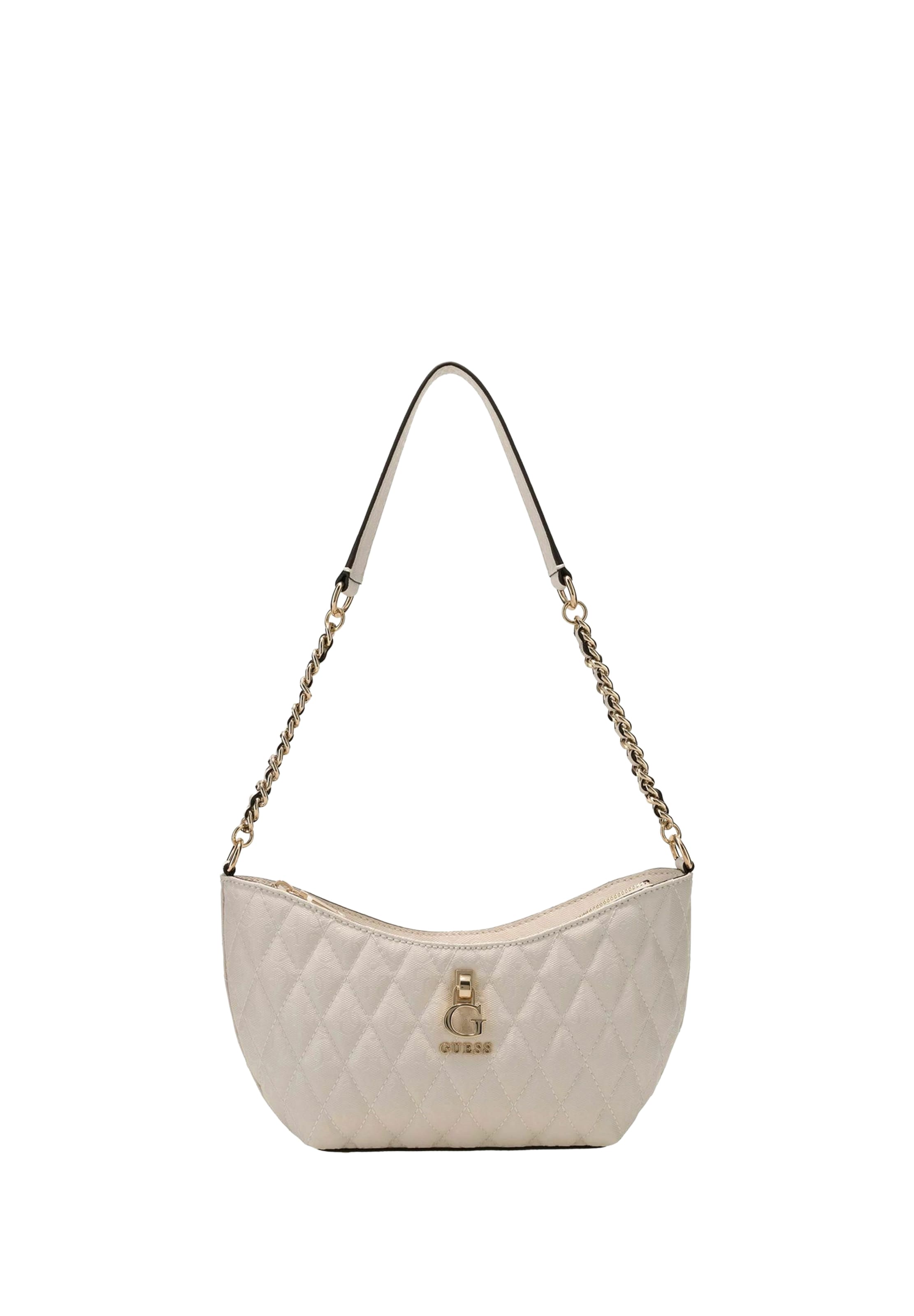 GUESS Schultertasche 'TAMARA' in Beige: Vorderseite