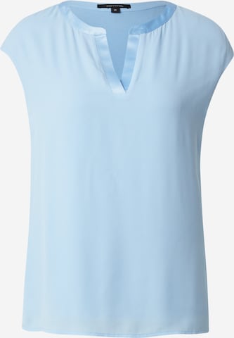 Chemisier COMMA en bleu : devant