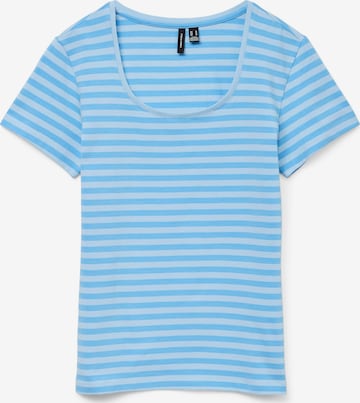 VERO MODA T-Shirt 'VMLOTTE' in Blau: Vorderseite