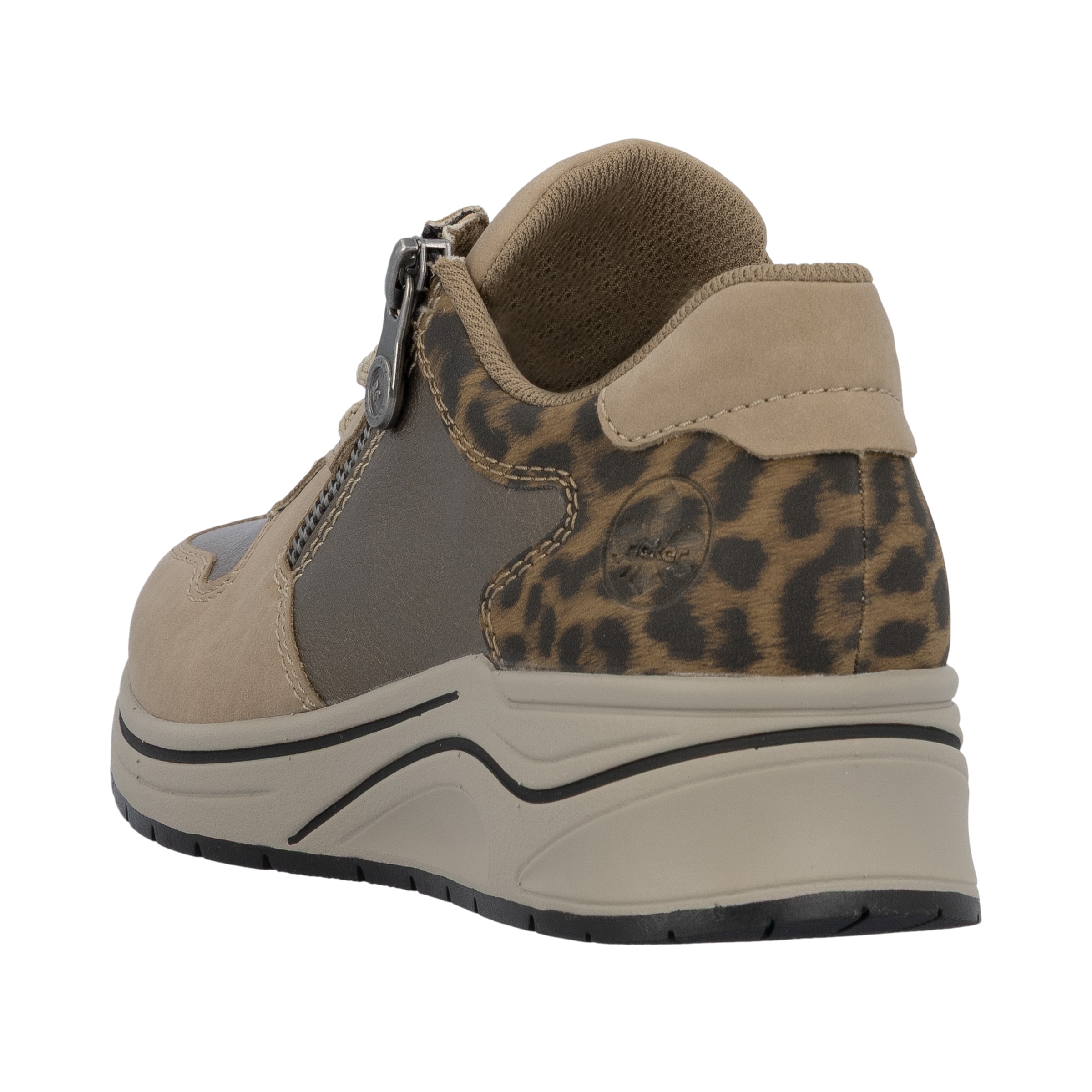 Rieker Sneakers laag 'N9503' in Beige