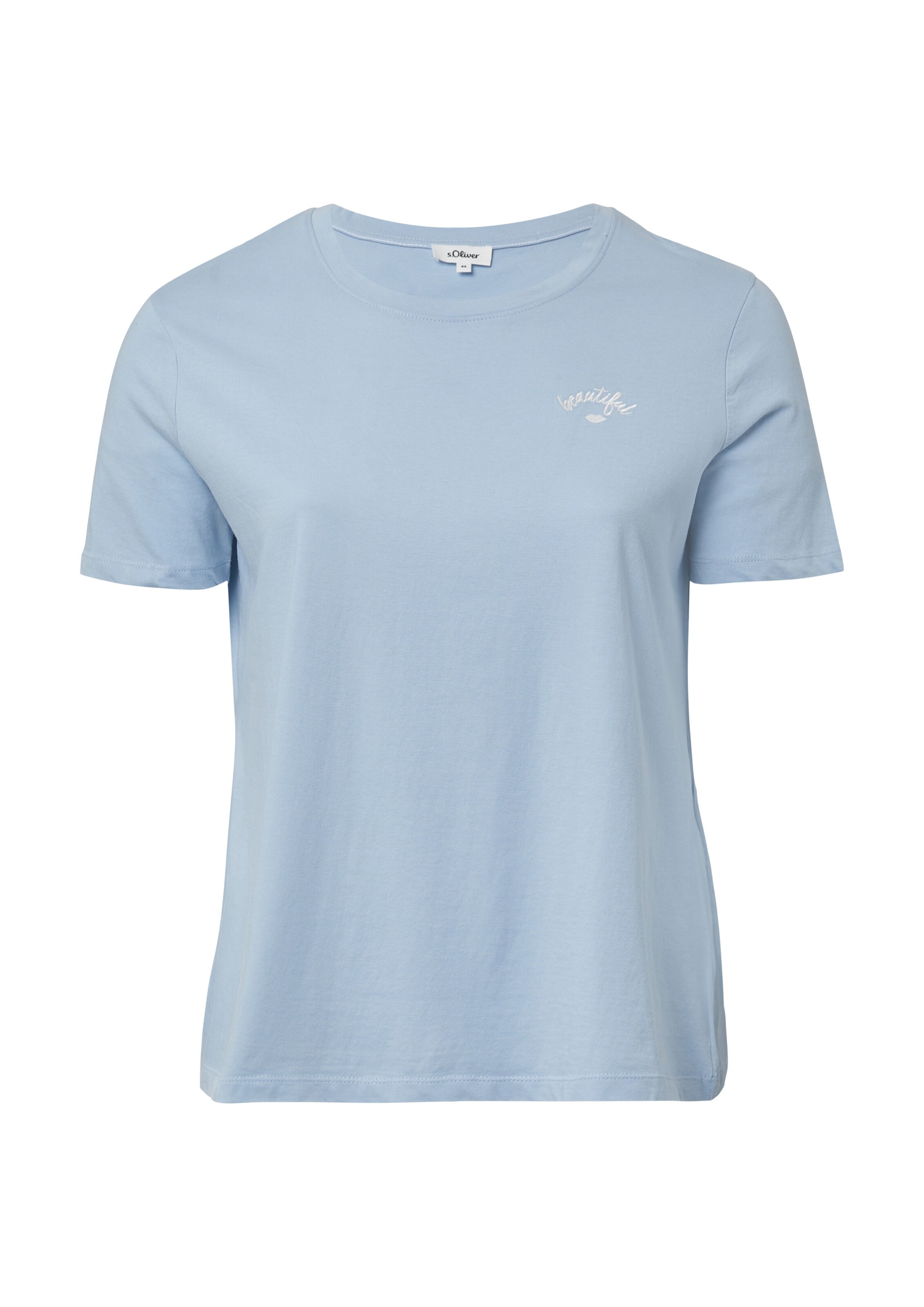T-shirt s.Oliver Red Label Plus en bleu : devant