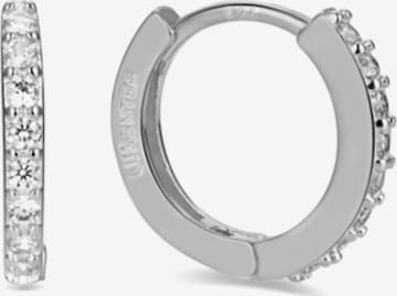 Luxenter - Pendientes 'Valarys' en blanco: frente