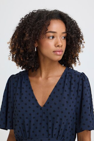 ICHI Kleid 'Zabby' in Blau
