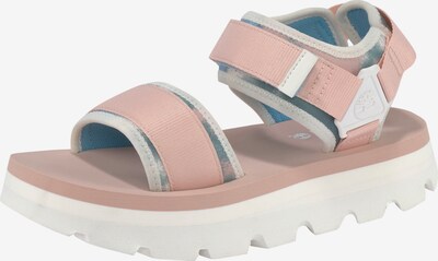 TIMBERLAND Sandal in Turquoise / Light pink / White, Item view