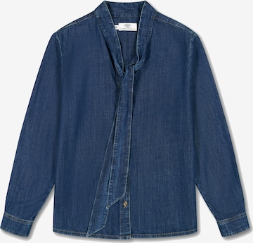 Le Temps Des Cerises Blouse in Blauw: voorkant