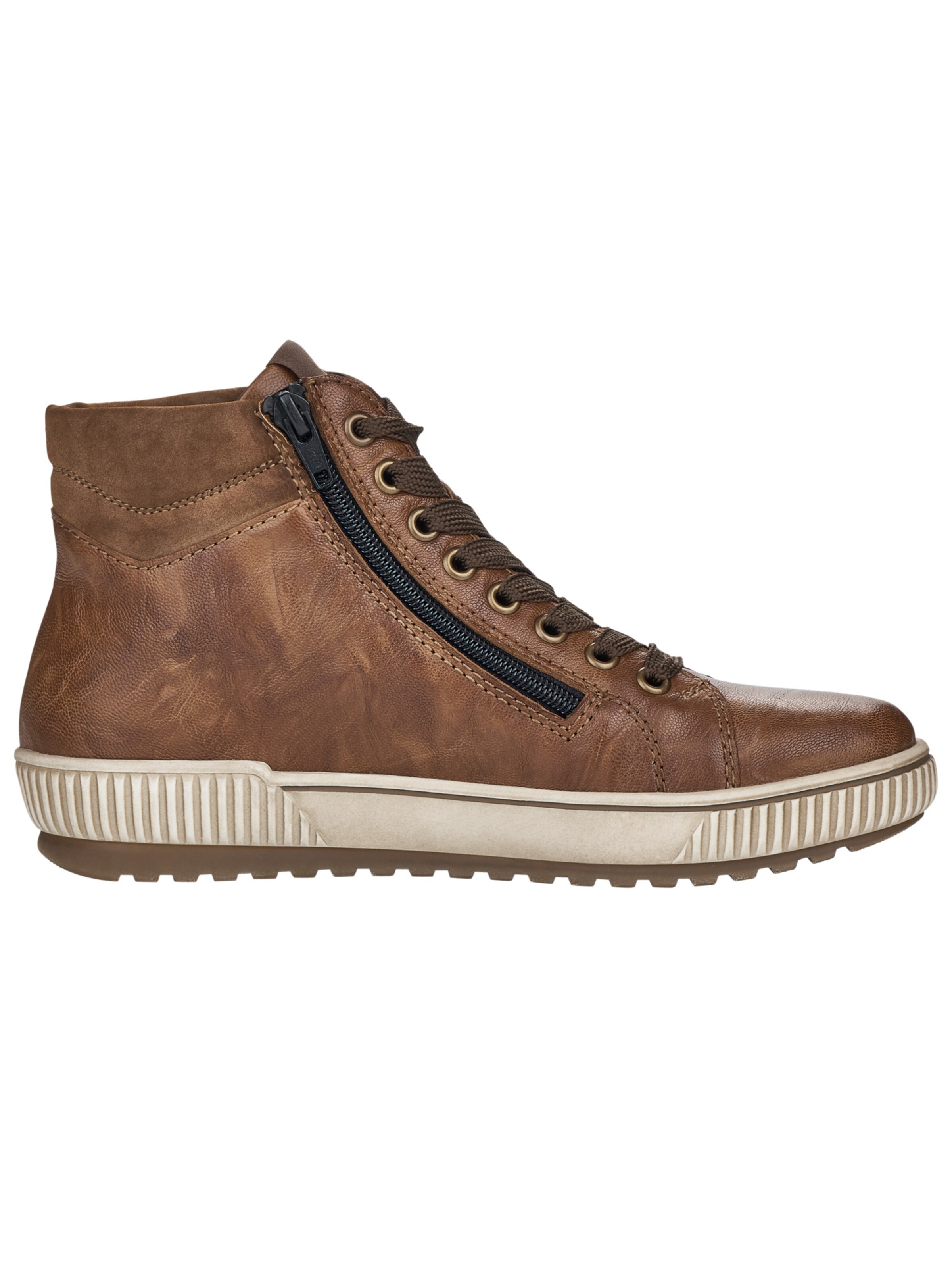 REMONTE High-Top Sneakers in Brown