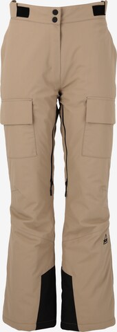 SOS Regular Workout Pants 'Keilberg' in Brown: front