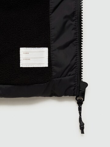 MANGO KIDS Mantel 'Amerlong' in Schwarz