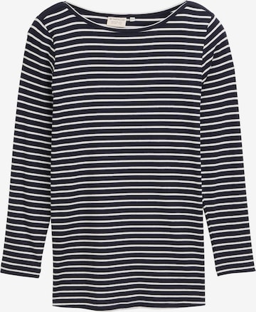 Tom Tailor Women +Majica - plava boja: prednji dio