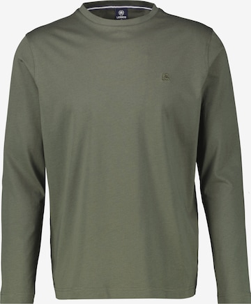 LERROS Sportsweatshirt in Grün: Vorderseite