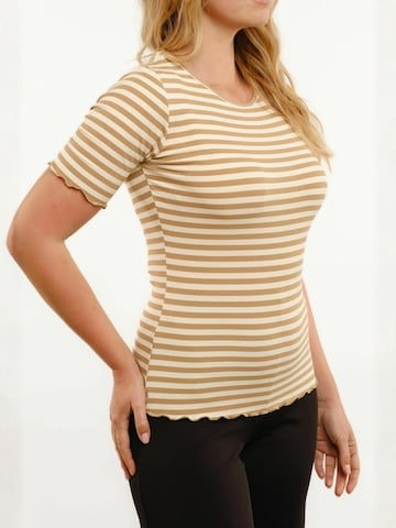 Liberte Essentiel Top ' NATALIA SS ' in Beige