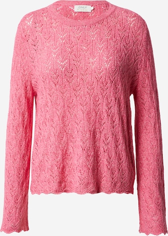 Pullover 'Alvi' di ONLY in rosa: frontale