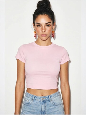Bianco Lucci Top 'Crop Top' | roza barva