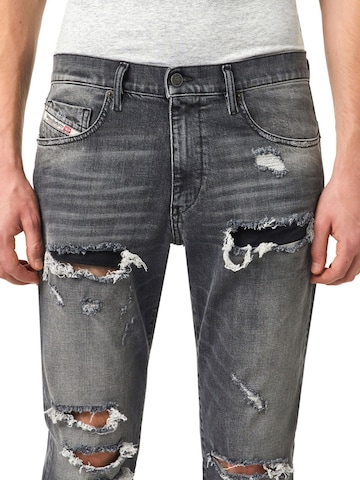 Coupe slim Jean 'D-STRUKT' DIESEL en gris
