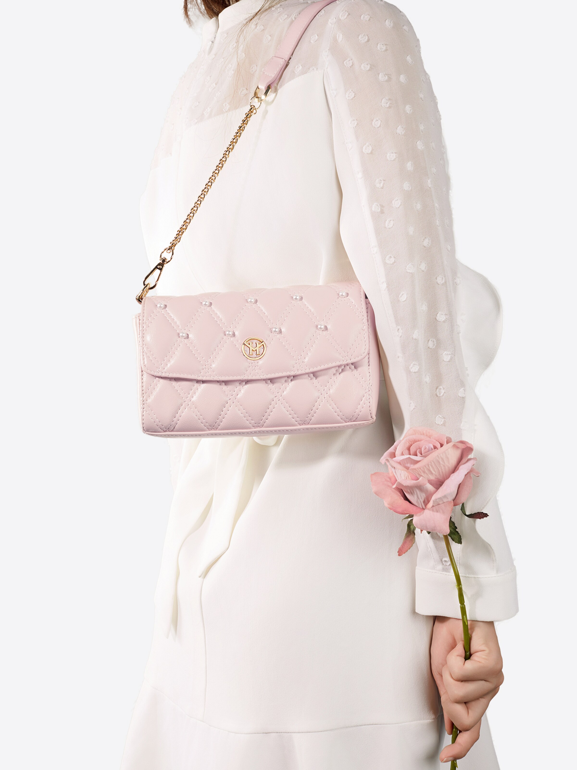 Victoria Hyde Shoulder bag 'Pearl Bag' in Pink: front