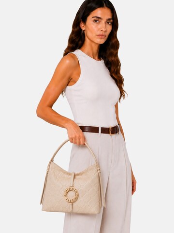 Borsa a mano 'Ostar 1' di Laura Biagiotti in beige