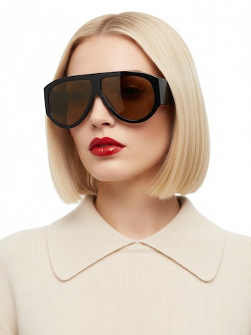 Lunettes de soleil Cala Rose en noir