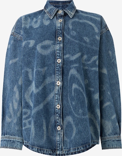 HUGO Prijelazna jakna 'Garesa' u plavi traper / pastelno plava, Pregled proizvoda