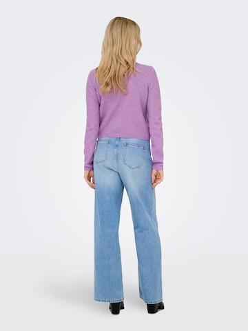 JDY Pletena jopa 'JDYChloe' | vijolična barva