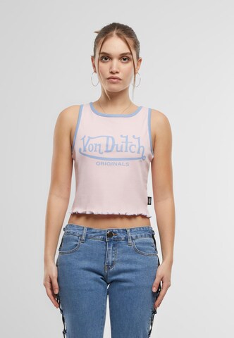 Von Dutch Originals Top 'Ashley' in Pink