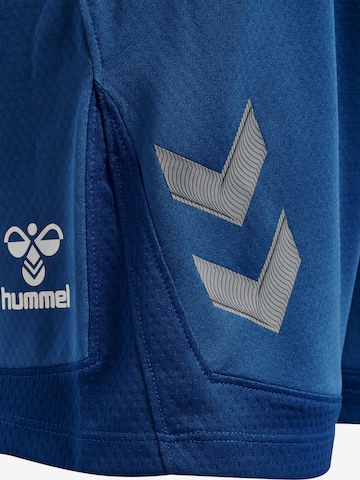 Regular Pantalon de sport 'Poly' Hummel en bleu