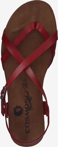 COSMOS COMFORT Strap Sandals in Red