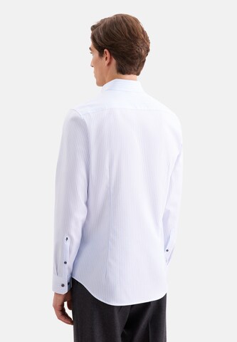 Coupe slim Chemise business SEIDENSTICKER en bleu