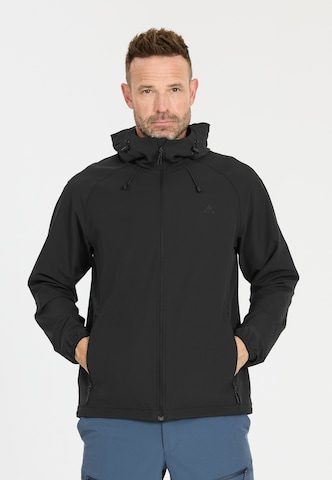Whistler Softshelljacke 'Kodie' in Schwarz: Vorderseite