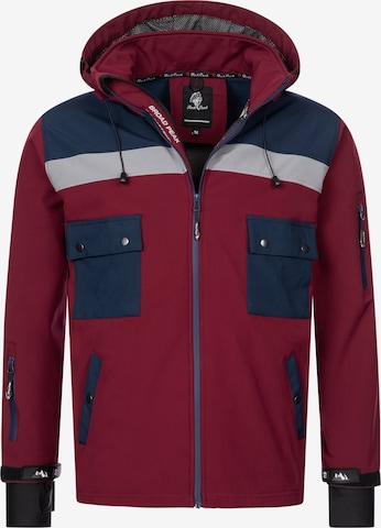 Rock Creek Outdoorjacke in Rot: predná strana