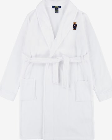 Accappatoio di Polo Ralph Lauren in bianco: frontale