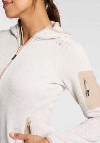 CMP Sportstrickjacke in Beige