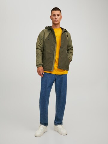 JACK & JONES Between-Season Jacket 'TAMPER' in Green