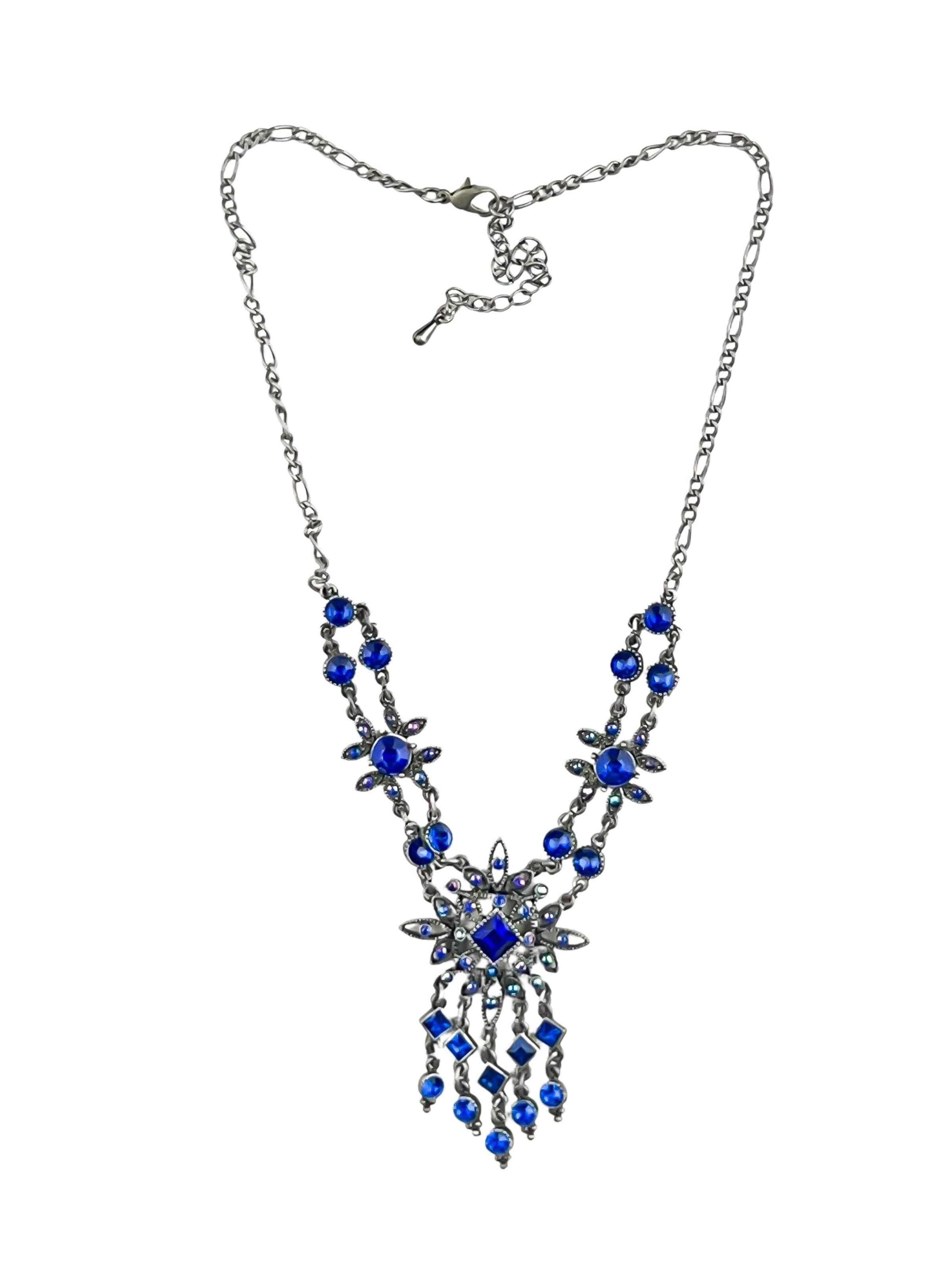 Allgäu Rebell Kette 'Ina'‌‌‌‌ in Blau: Vorderseite