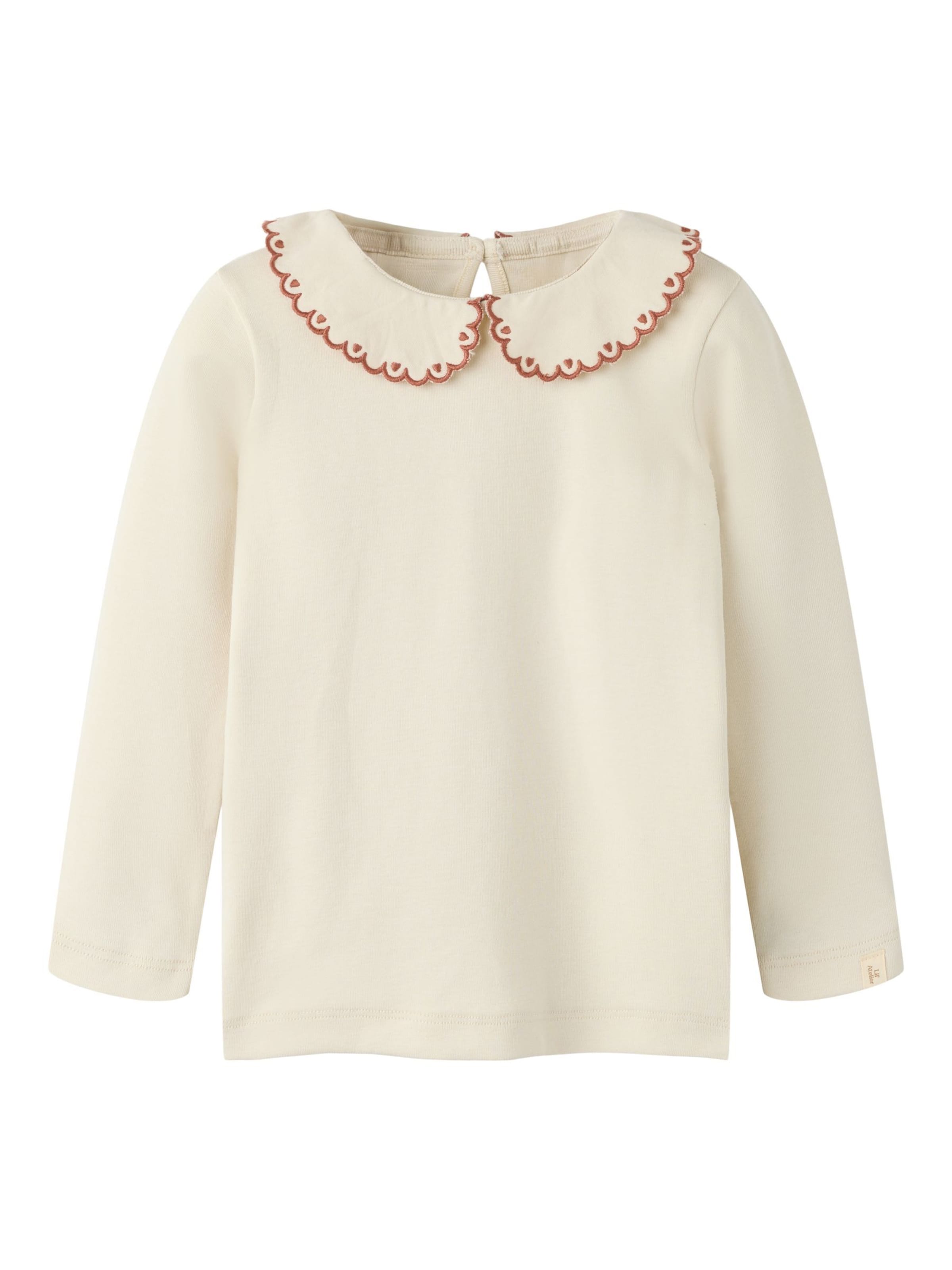 Lil'Atelier Bluse i 92 i beige / brun, Produktvisning