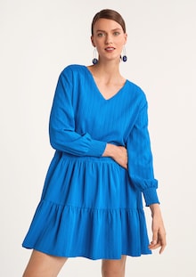 VESTIDO comma em azul