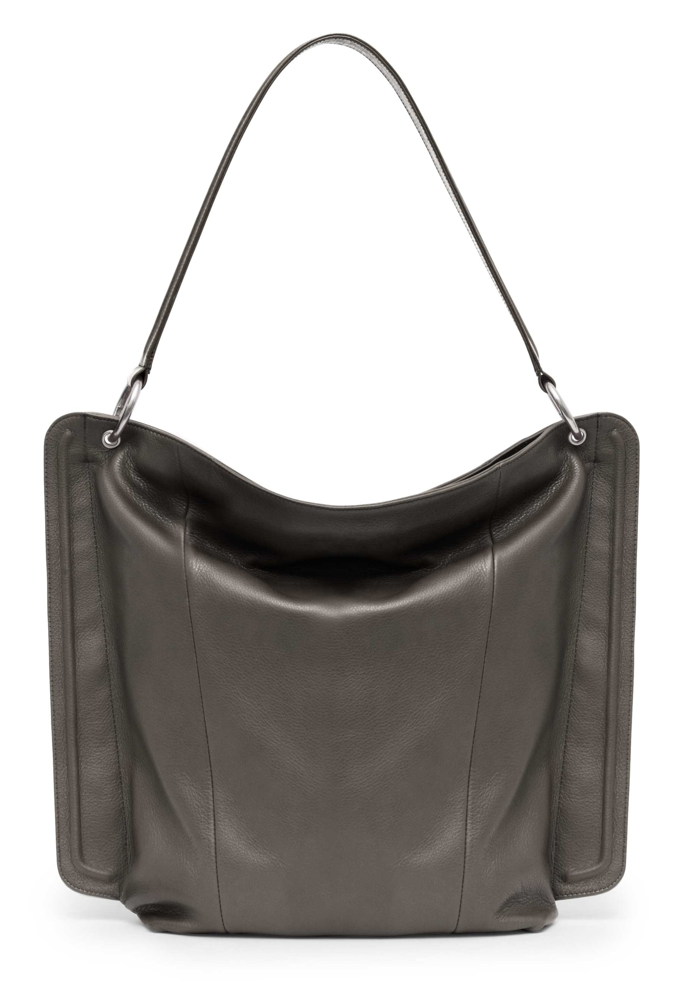 Gretchen Schultertasche 'Lyra Shopper' in Grau: Vorderseite